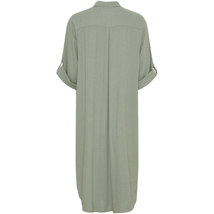 MARTA - Violetta Linne Dress - Kakhi