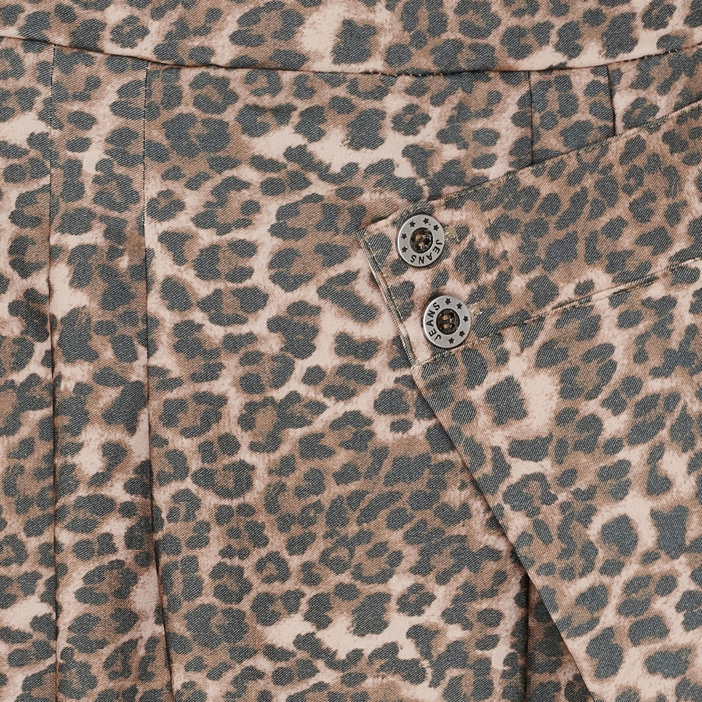LUXIE - Skirt - Leopard