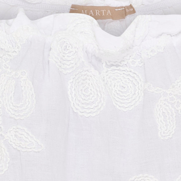 MARTA - Cassandra Top - White