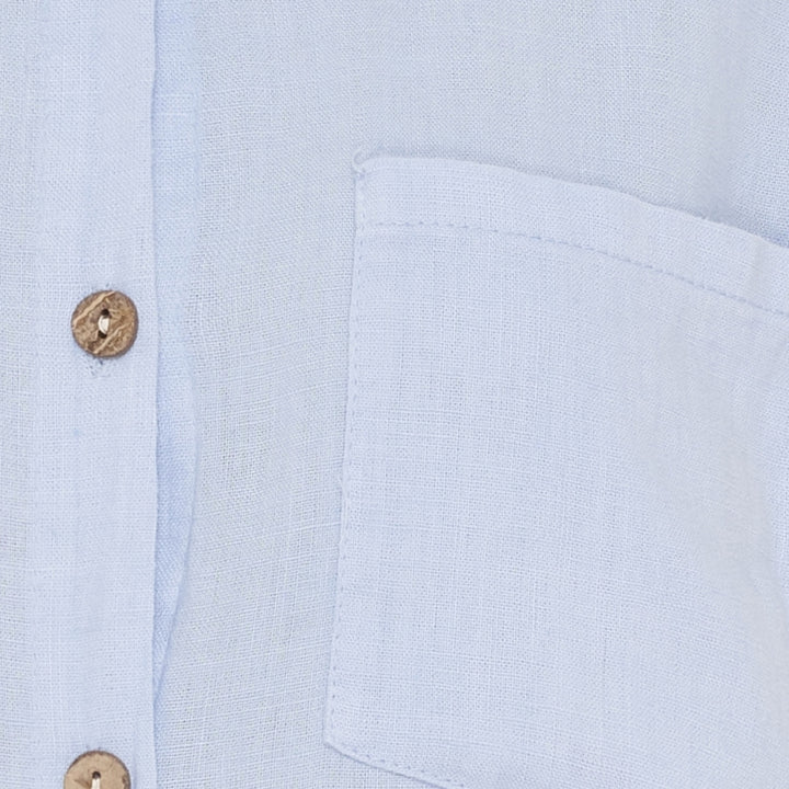 MARTA - Kiara - Linne Shirt - Light Blue