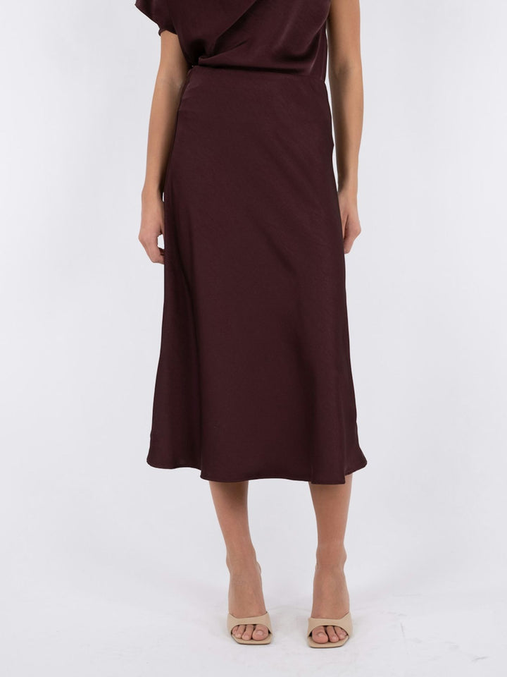 Neo Noir - Bovary Skirt - Burgundy