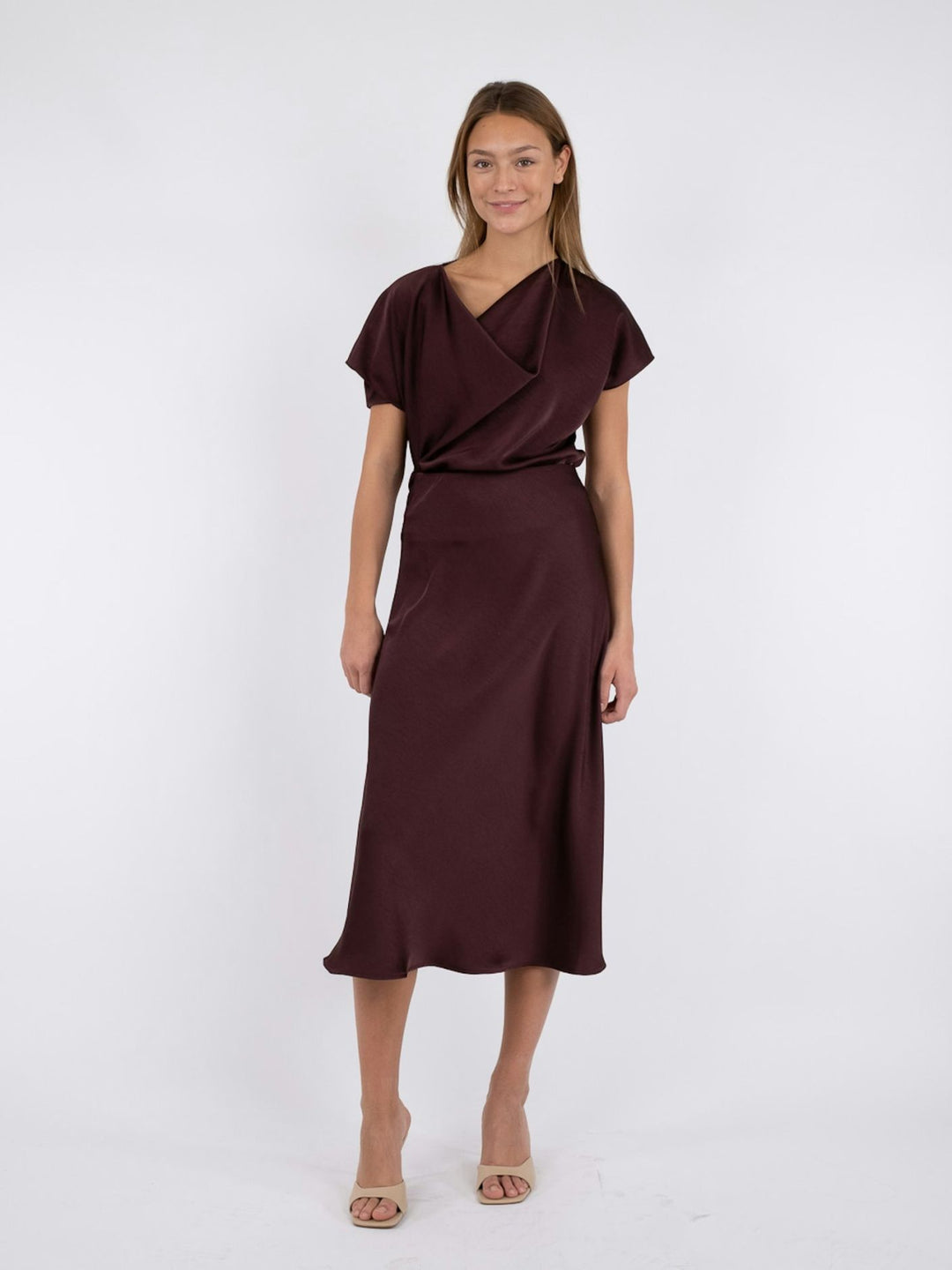 Neo Noir - Bovary Skirt - Burgundy