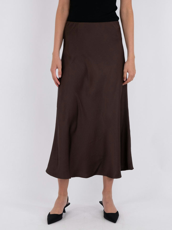 Neo Noir - Bovary Skirt -Dark Brown