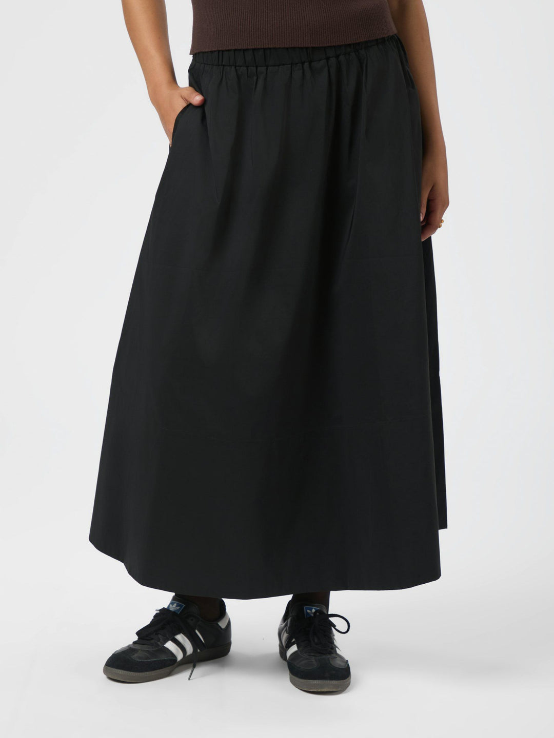 Neo Noir - Yara Poplin Skirt - Black
