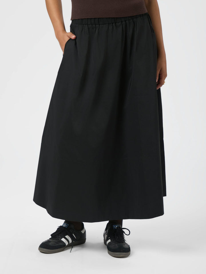 Neo Noir - Yara Poplin Skirt - Black