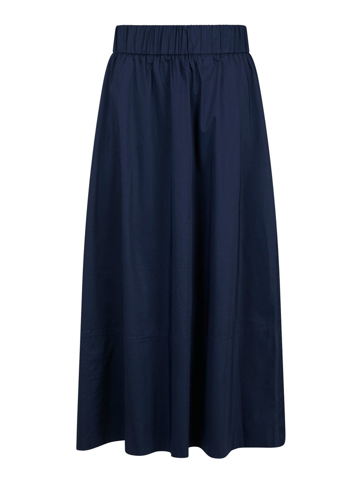 Neo Noir - Yara Poplin Skirt - Navy