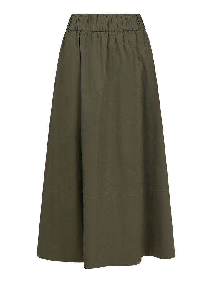 Neo Noir - Yara Poplin Skirt - Army
