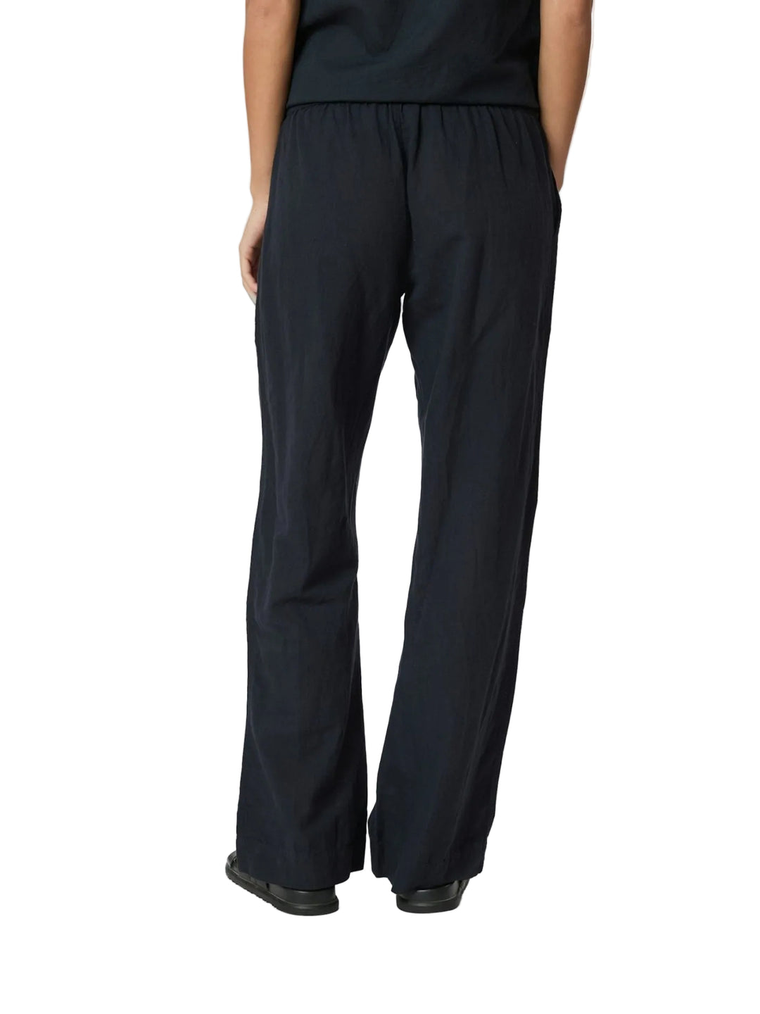 Neo Noir - Sonar Linen Pants - Navy