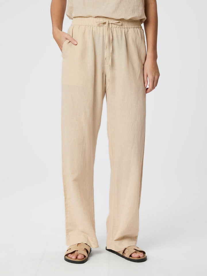 Neo Noir - Sonar Linen Pants - Sand