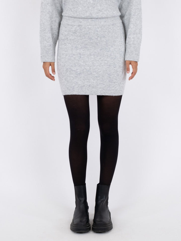 Neo Noir - Marie Knit Skirt - Grey