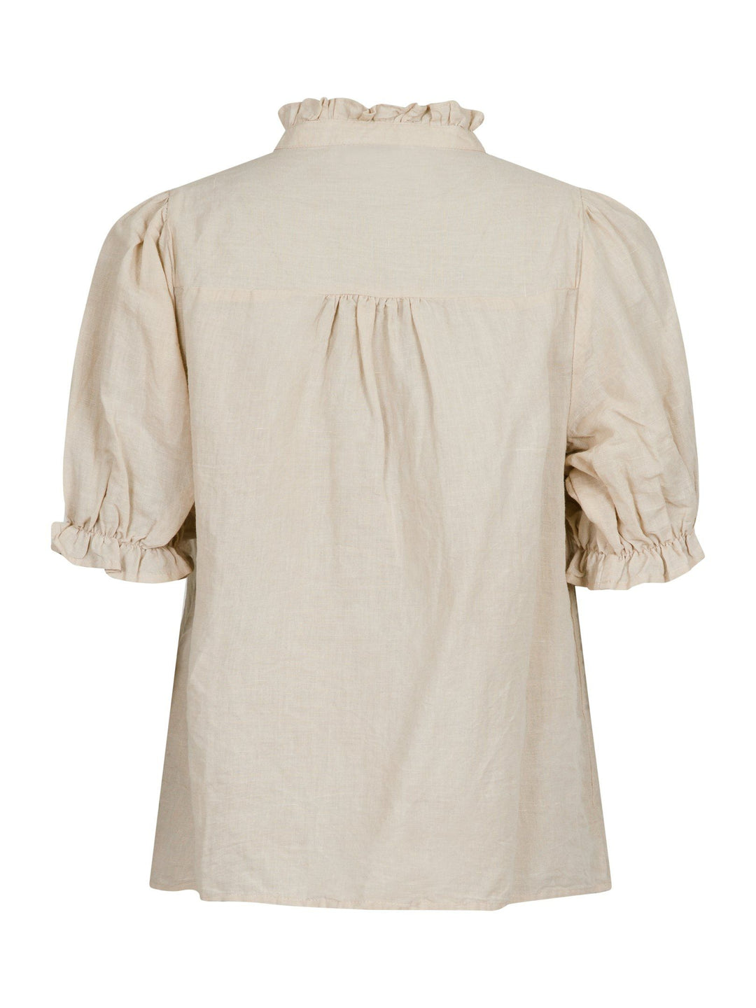 Neo Noir - Odesa Linen Blouse - Sand