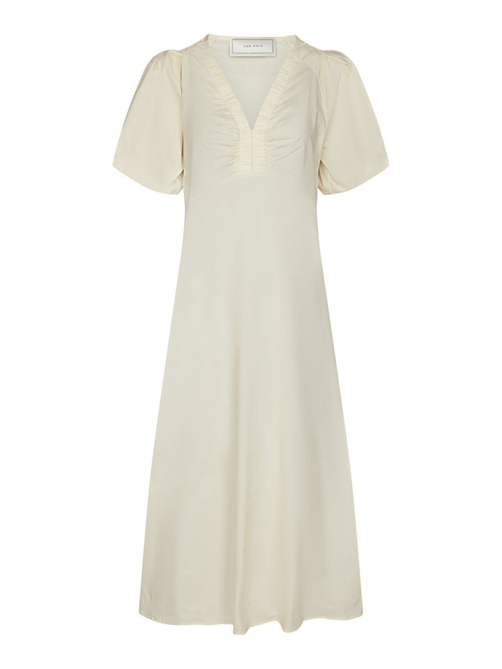 Neo Noir - Illana Poplin Dress - Butter Yellow
