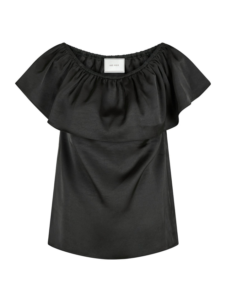 Neo Noir - Kris Heavy Sateen Top