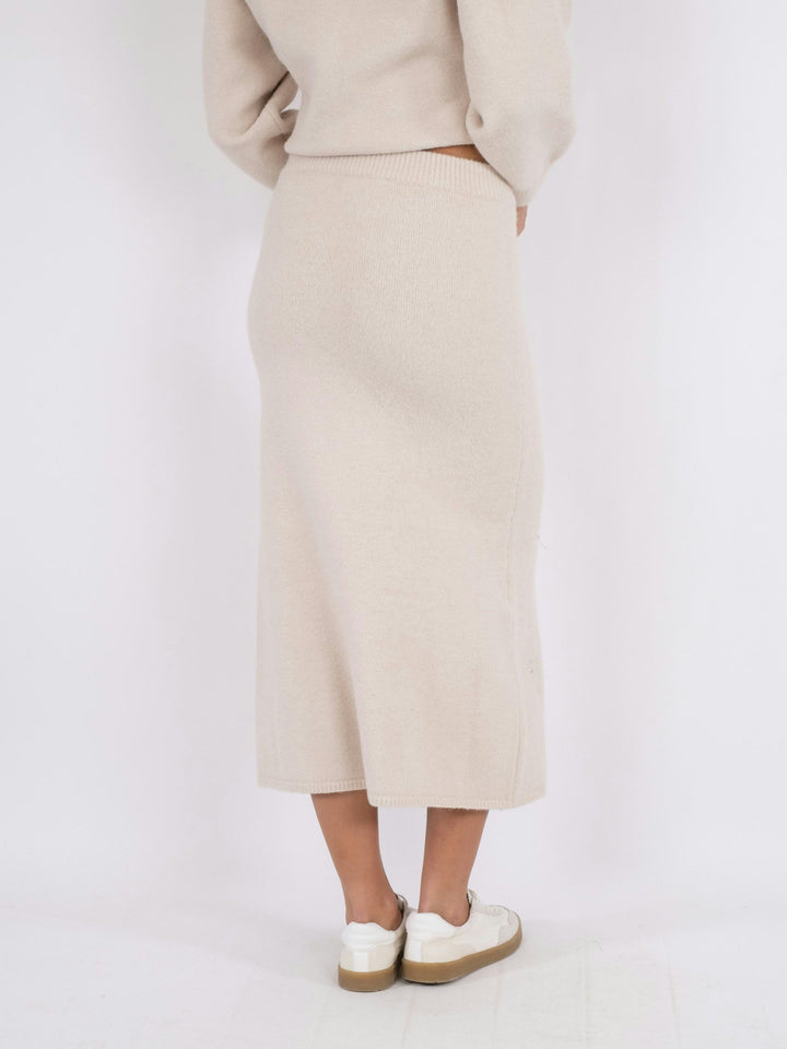 Neo Noir - Ashanti Knit Skirt - Ivory