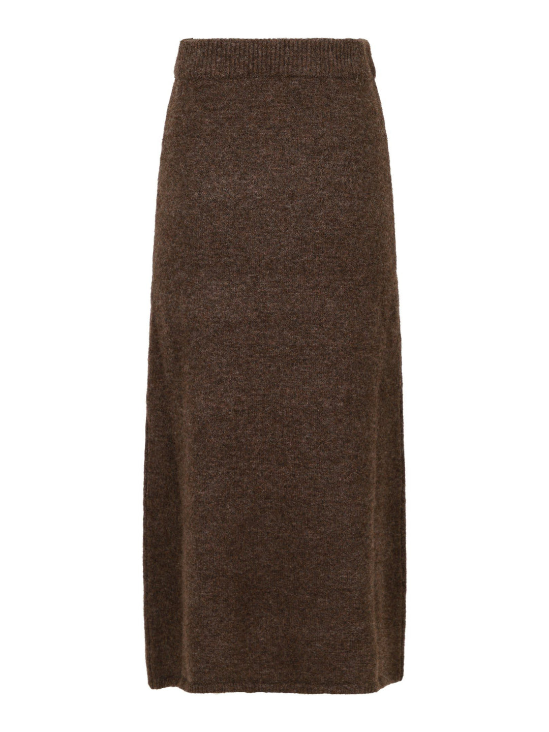 Neo Noir - Ashanti Knit Skirt - Brown Melange