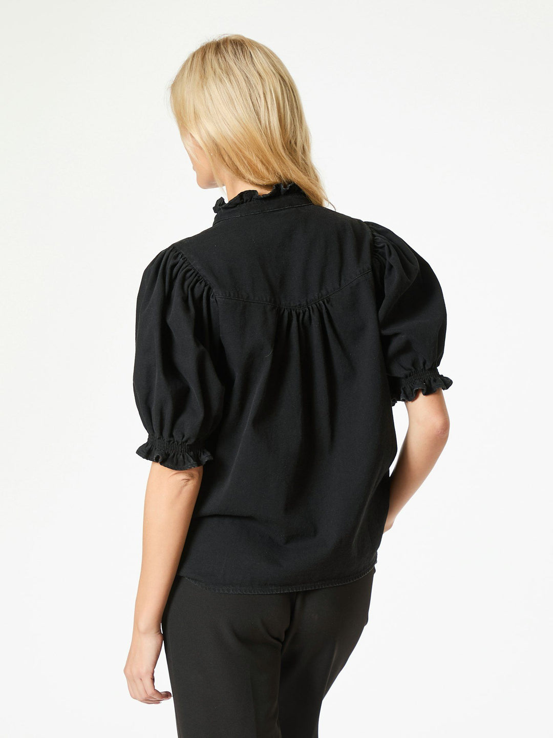 Neo Noir - Avalon Denim Shirt - Black