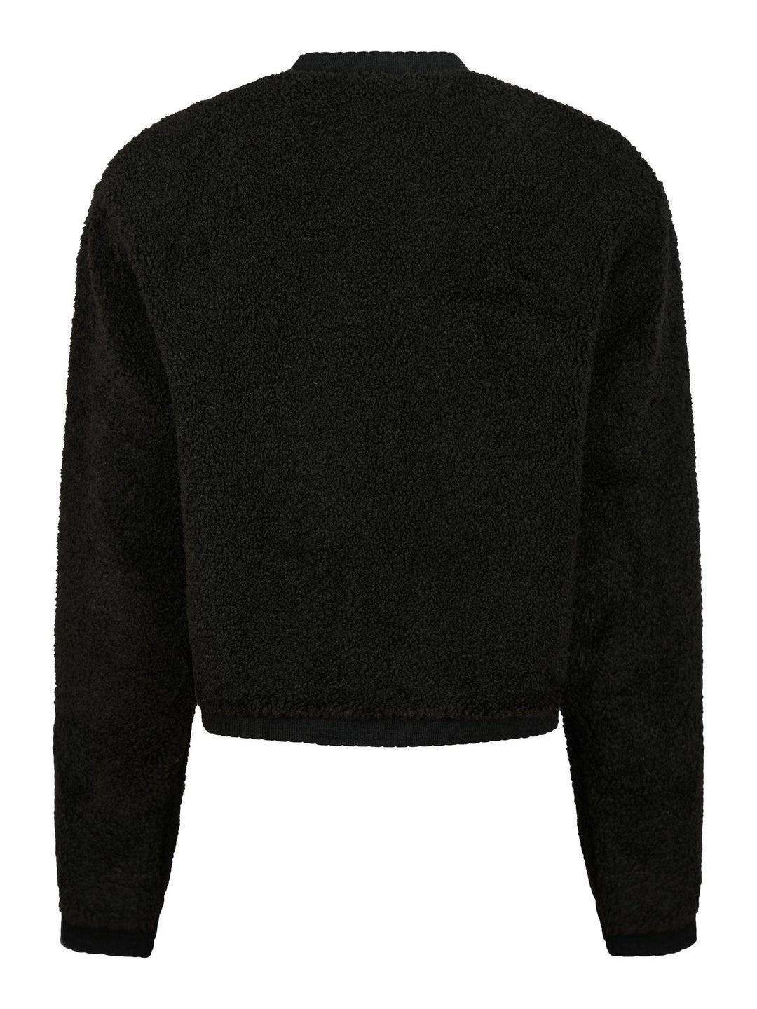 Neo Noir - Limo Fluffy Knit Cardigan - Svart