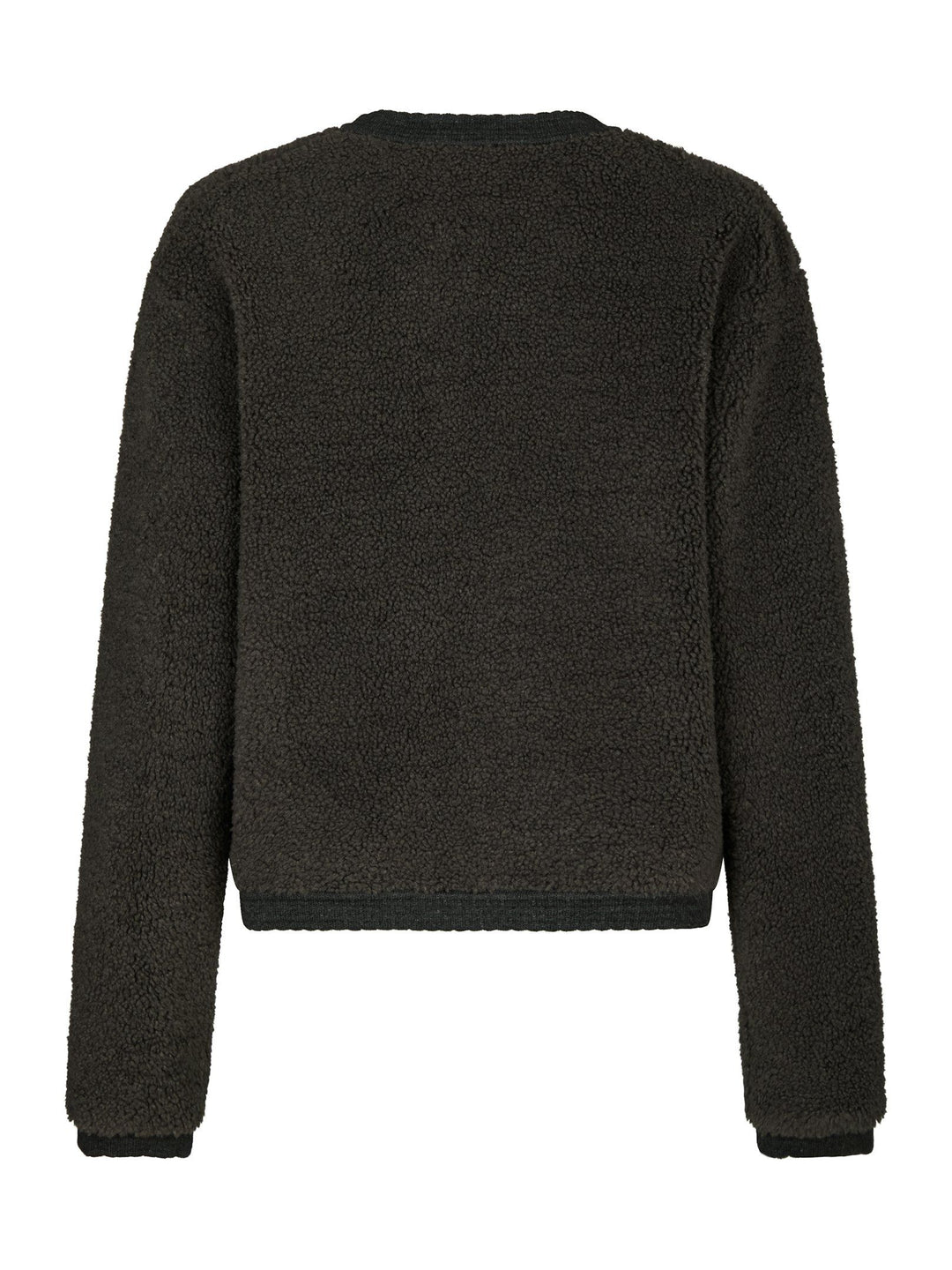 Neo Noir - Limo Fluffy Knit Cardigan - Antracit