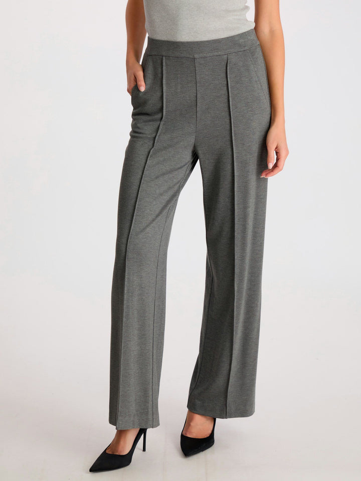 Neo Noir - Anka Soft Pants - Dark Grey Melange