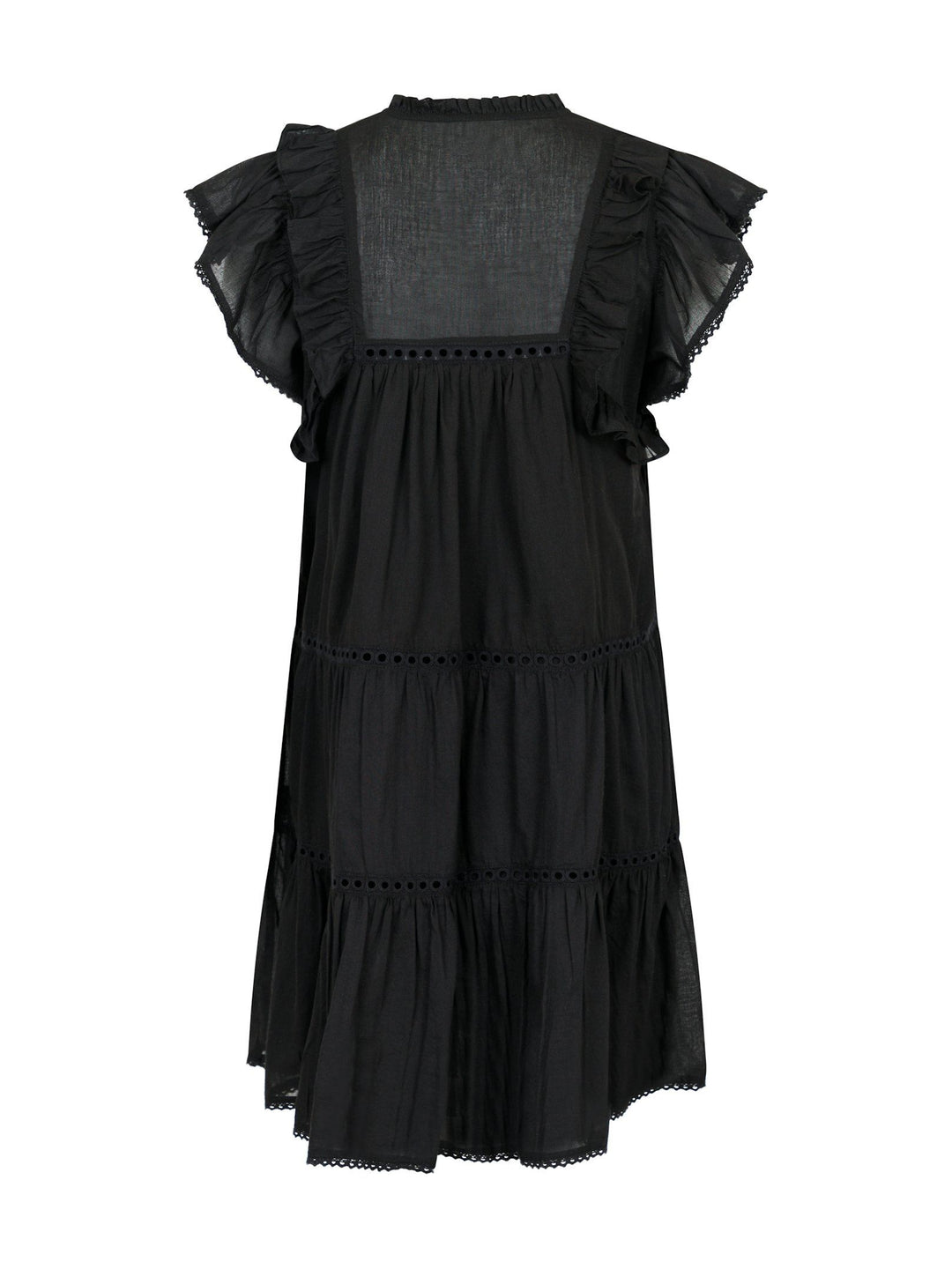 Neo Noir - Jamma S Voile Dress - Black