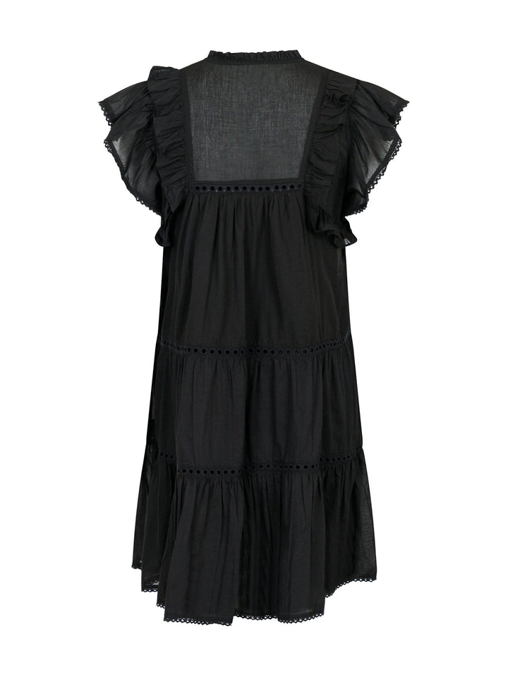 Neo Noir - Jamma S Voile Dress - Black