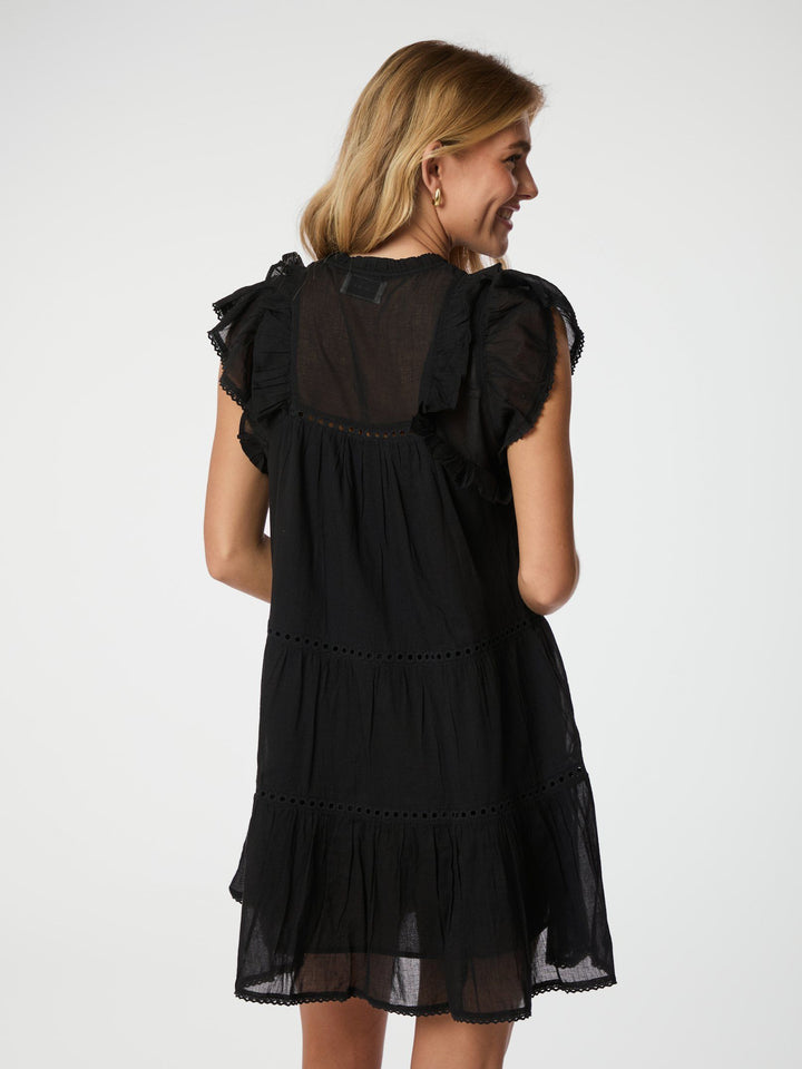 Neo Noir - Jamma S Voile Dress - Black