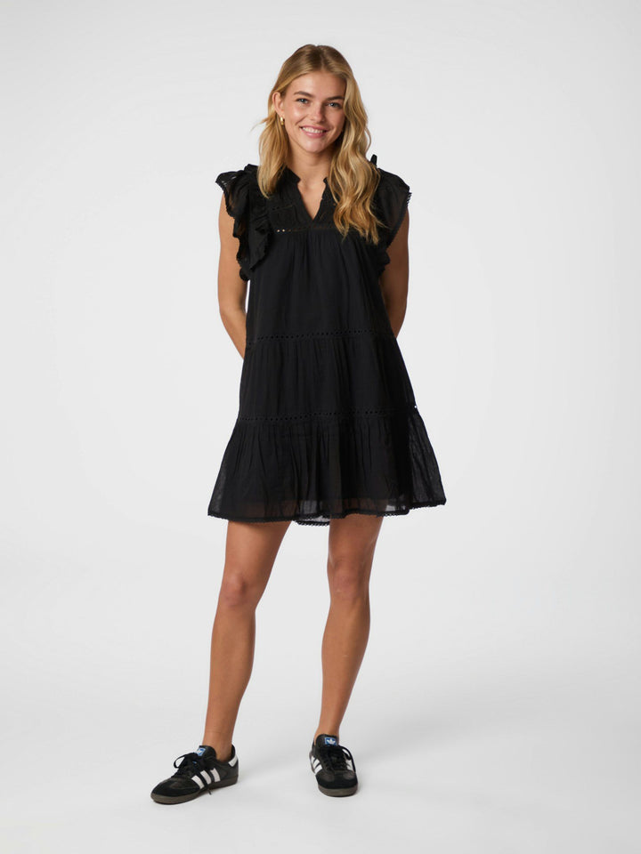 Neo Noir - Jamma S Voile Dress - Black