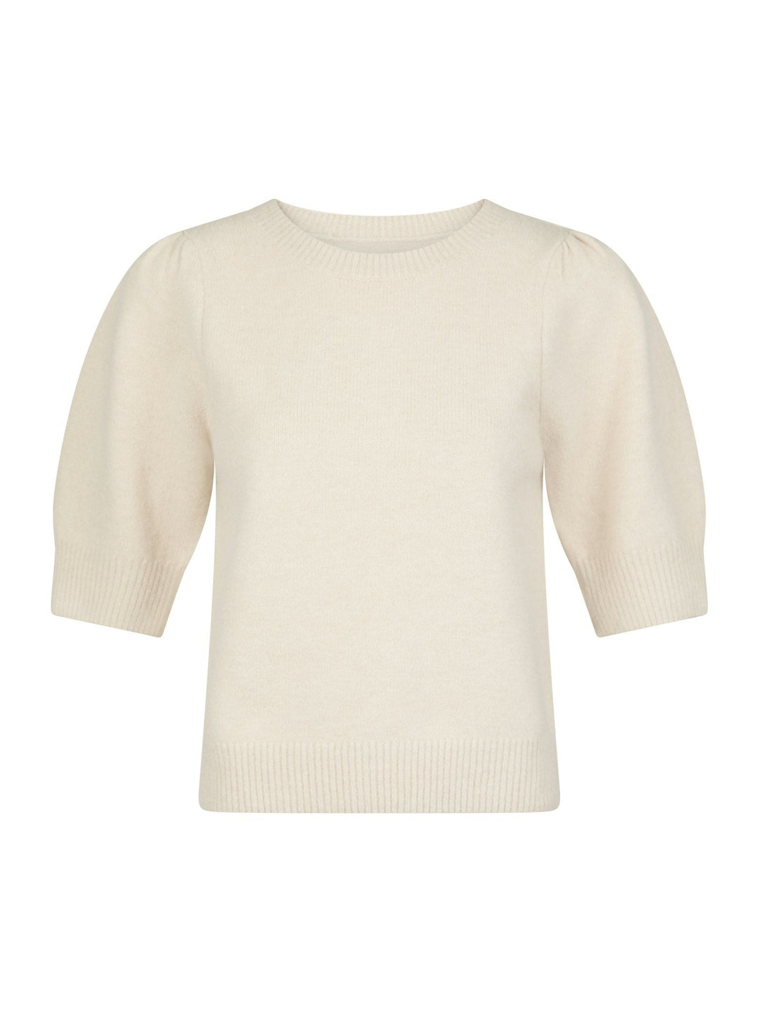 Neo Noir - Martha Bow Knit Tee - Ivory