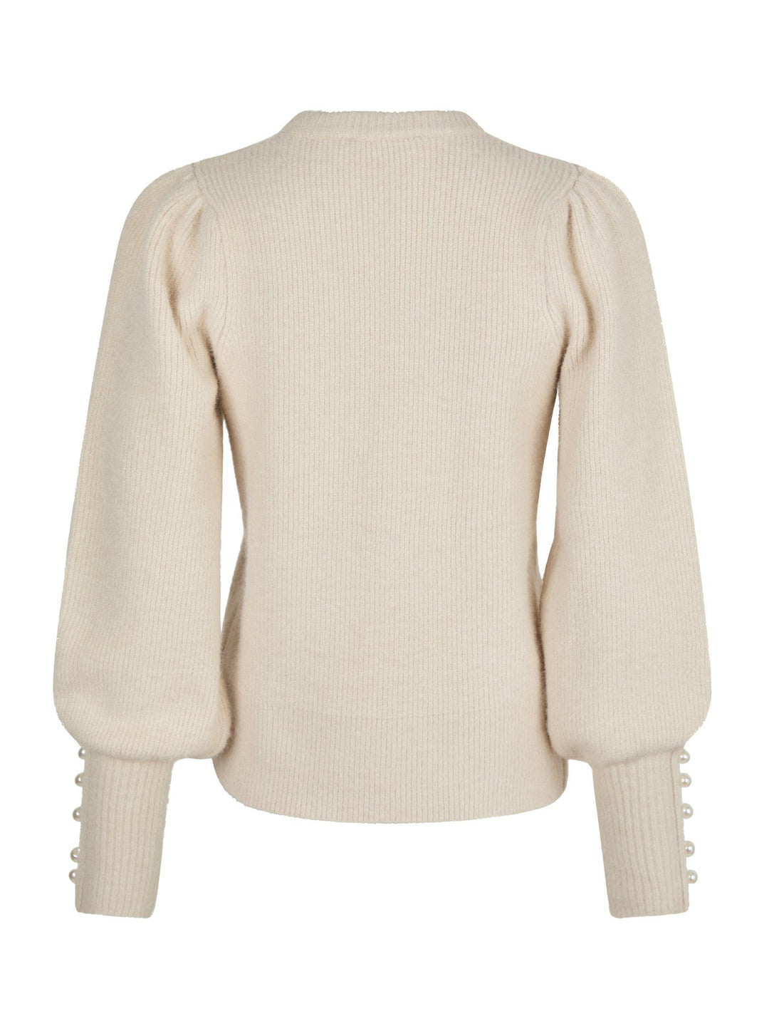 Neo Noir - Angie Knit Blouse - Ivory