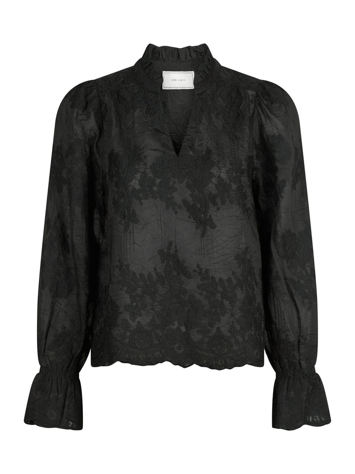 Neo Noir - Amara Big Embroidery Blouse