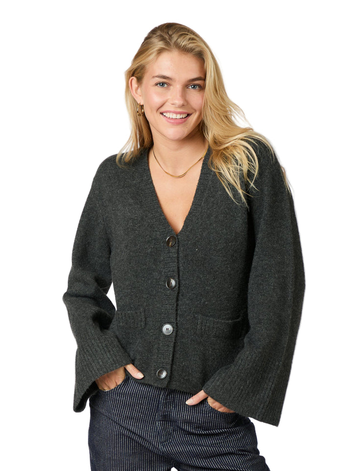 Neo Noir - Pixie Knit Cardigan - Antracit