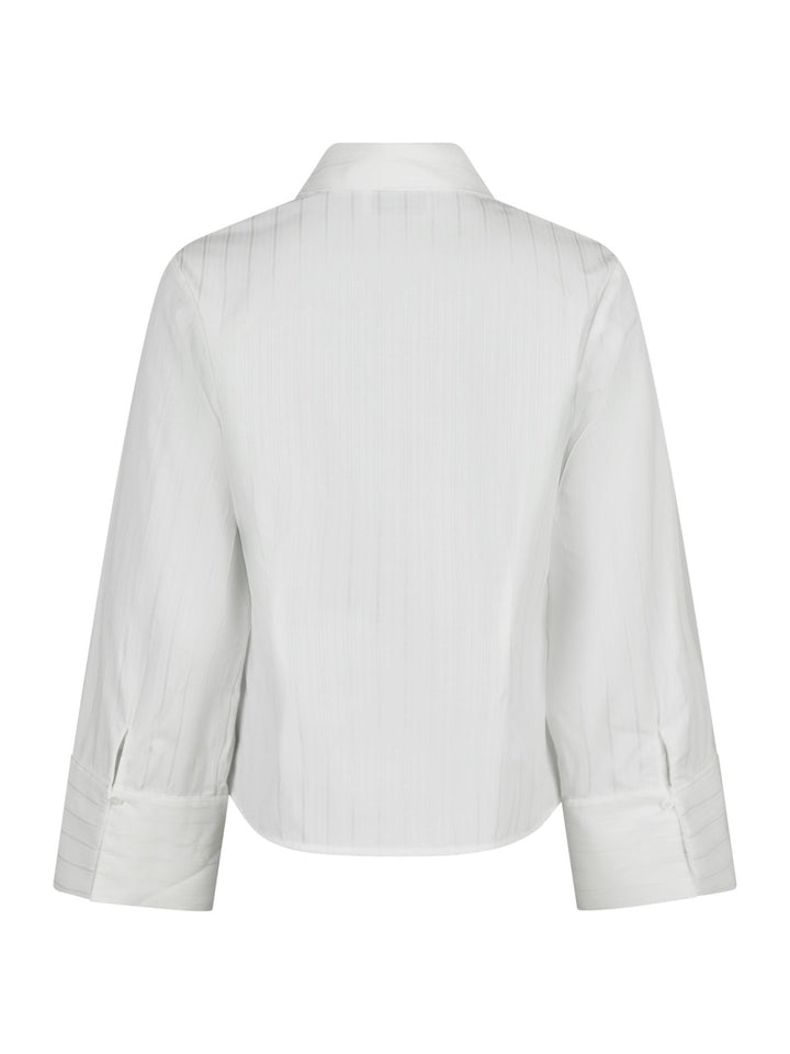 Neo Noir - Rosa Solid Shirt - White