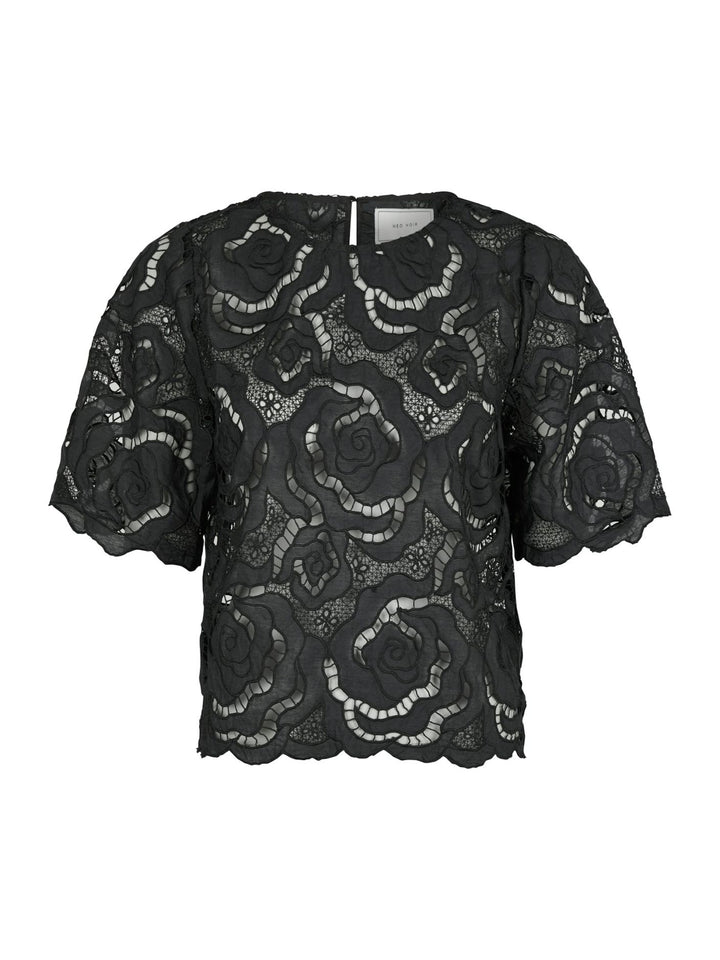 Neo Noir - Trisha Big Lace Blouse