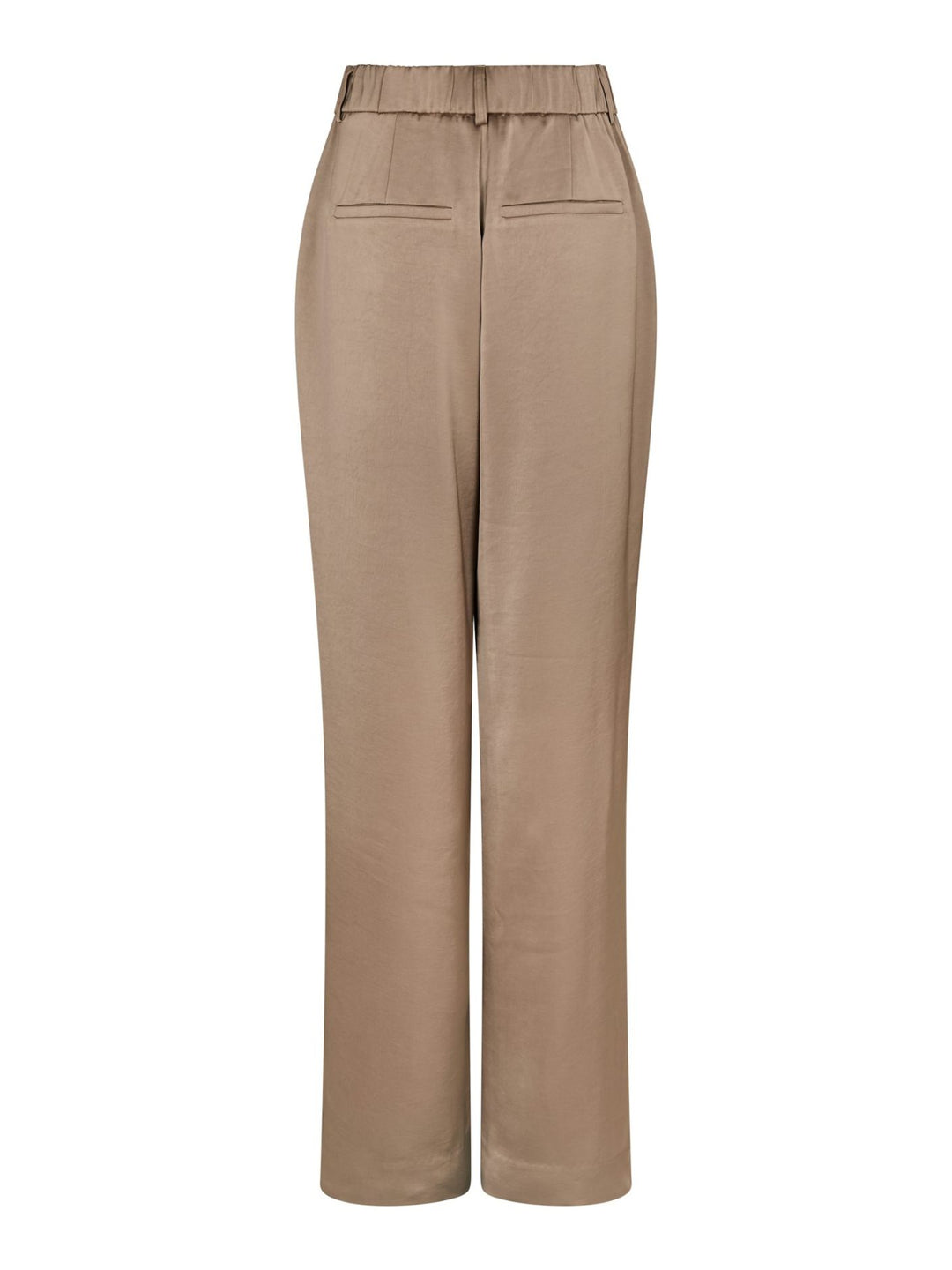 Neo Noir - Emmett Heavy Sateen Pants - Dark Taupe