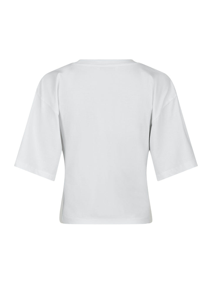 Neo Noir - Asha Boxy Tee - White