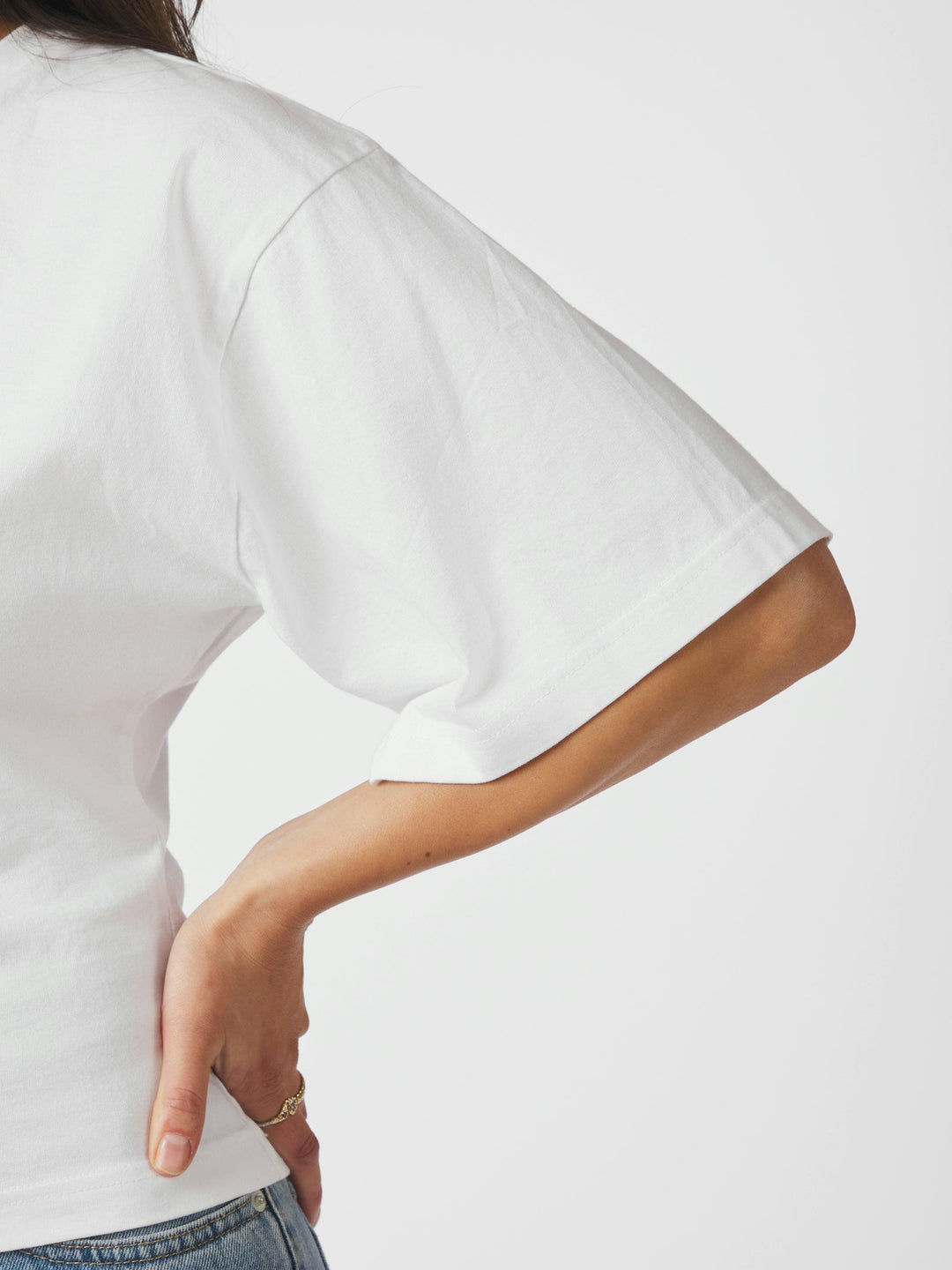 Neo Noir - Asha Boxy Tee - White