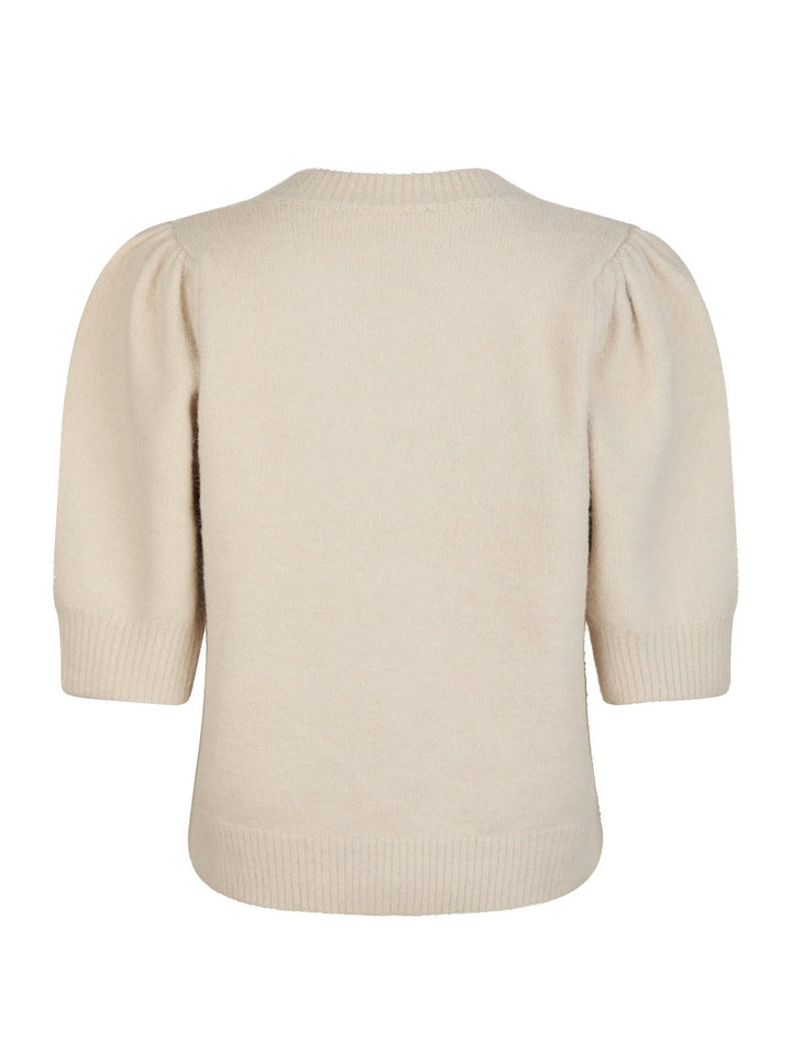 Neo Noir - Trudy Deco Knit Cardigan - Ivory