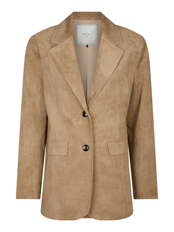 Neo Noir - Namy Imitaded Suede Blazer