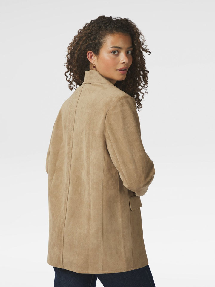 Neo Noir - Namy Imitaded Suede Blazer