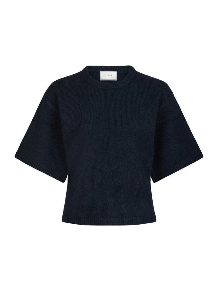 Neo Noir - Asha Knit Tee - Dark Navy
