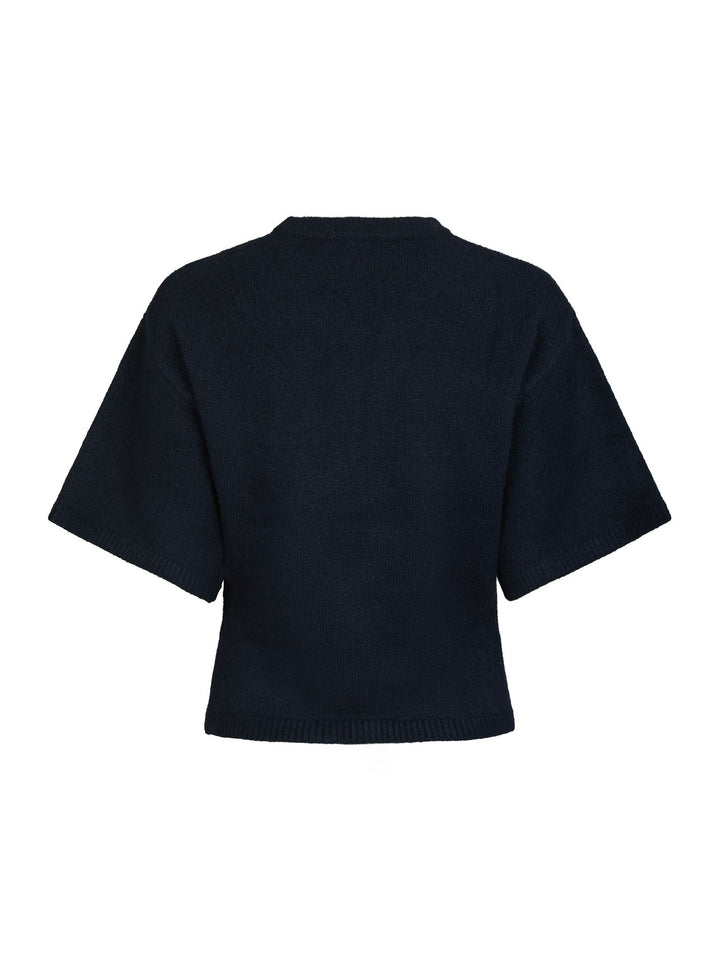 Neo Noir - Asha Knit Tee - Dark Navy
