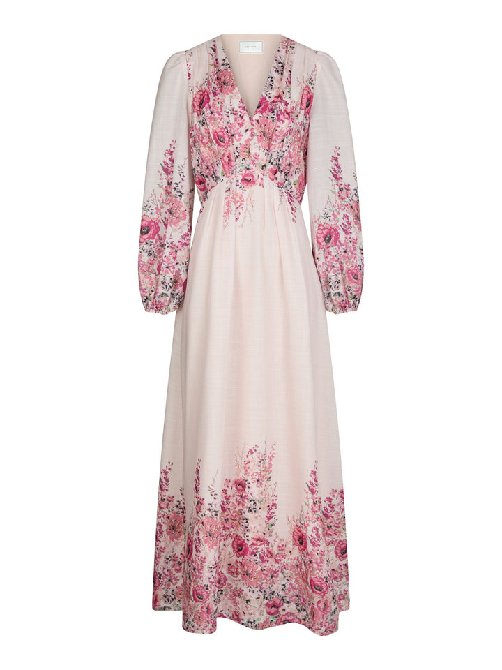 Neo Noir - Silfi Flower Print Dress - Rose
