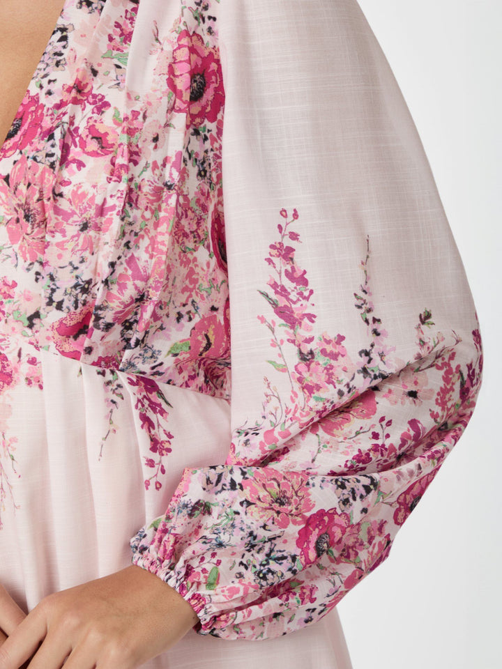 Neo Noir - Silfi Flower Print Dress - Rose
