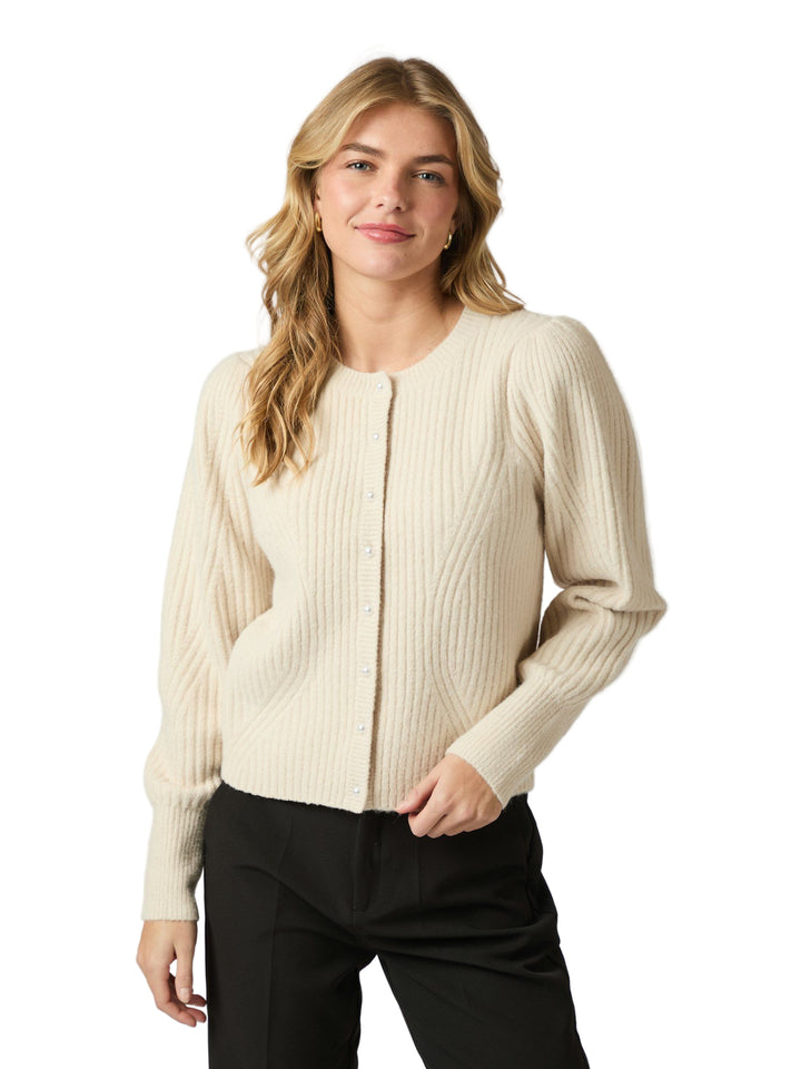 Neo Noir - Puli Knit Cardigan - Ivory