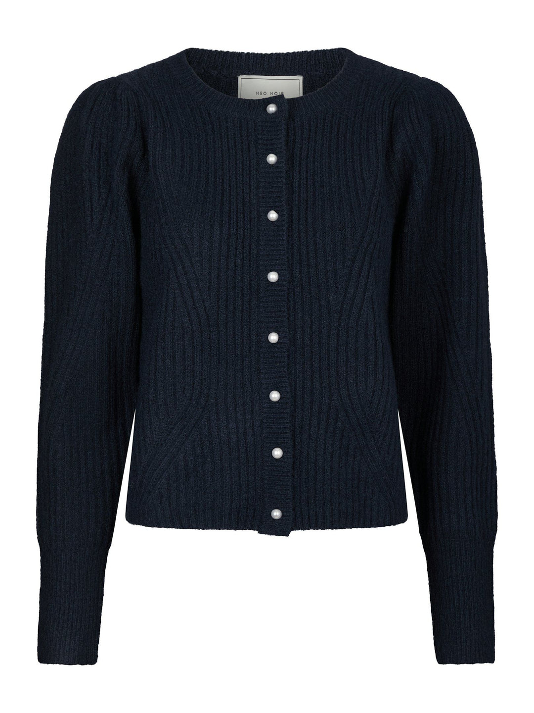 Neo Noir - Puli Knit Cardigan - Dark Navy