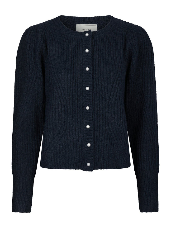 Neo Noir - Puli Knit Cardigan - Dark Navy