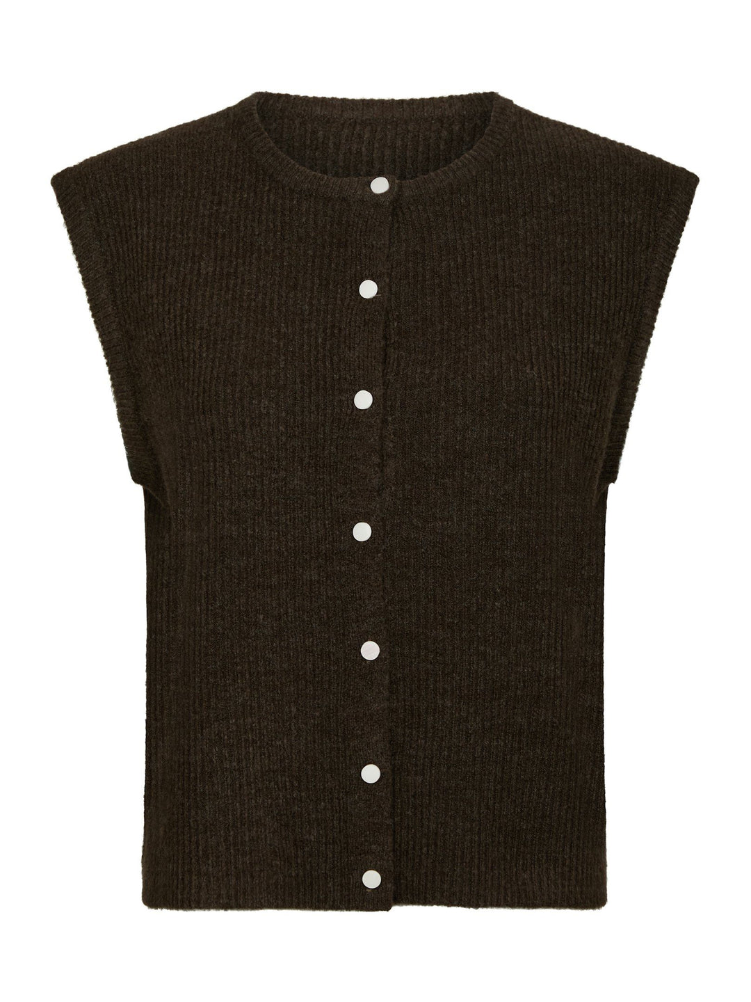 Neo Noir - Everest Knit Vest - Brown