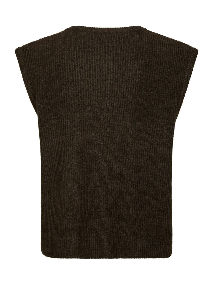 Neo Noir - Everest Knit Vest - Brown