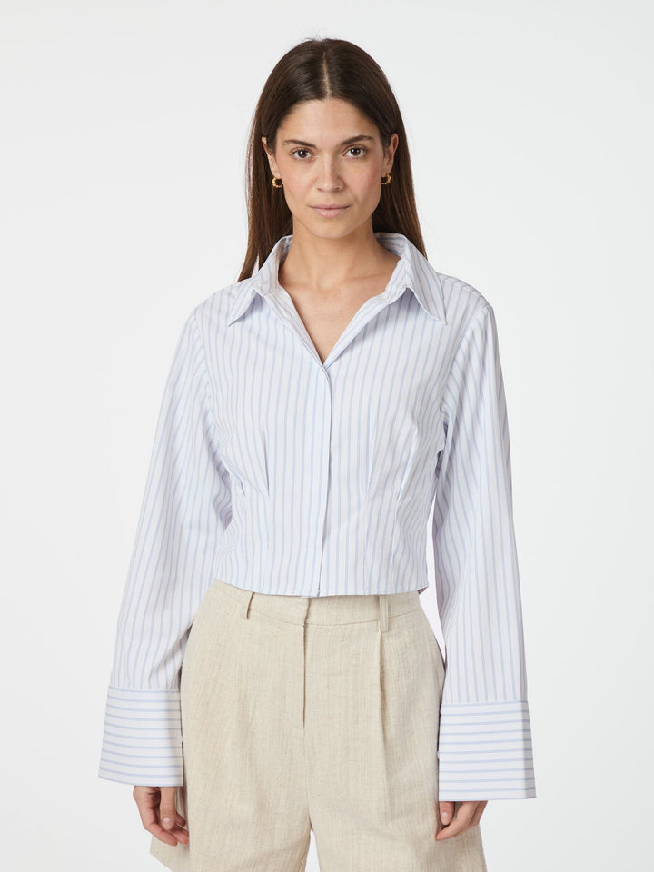 Neo Noir - Frost Slim Stripe Shirt