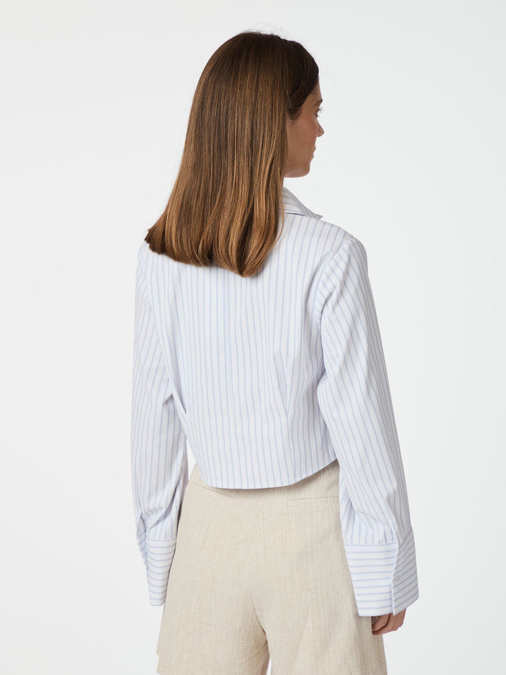 Neo Noir - Frost Slim Stripe Shirt
